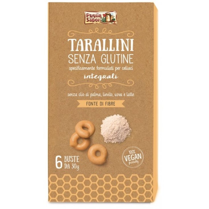 Puglia Flavours Integral Tarallini Sin Gluten 180g