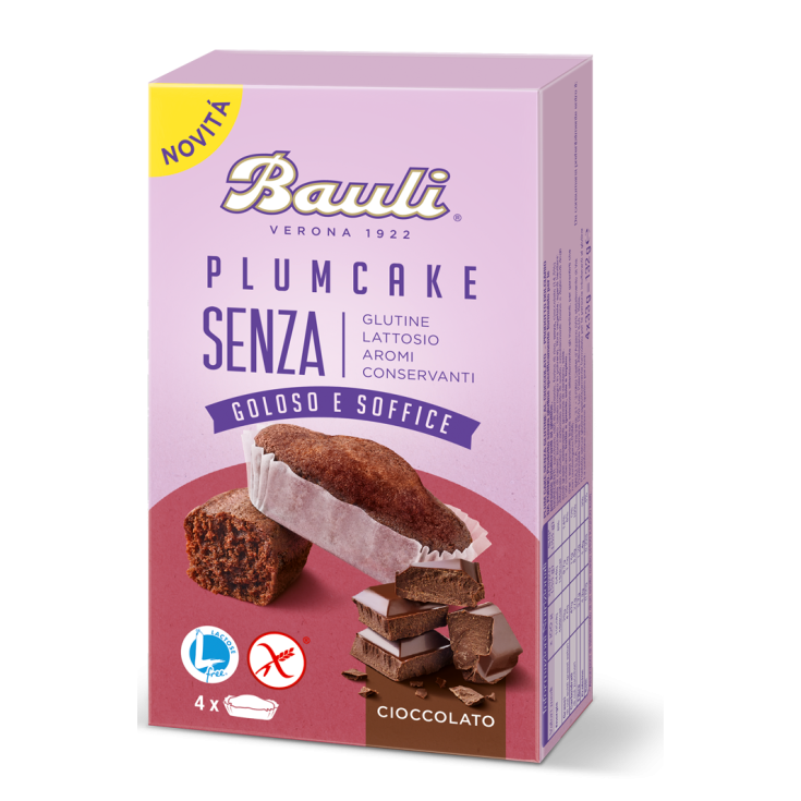 Trunks Plumcake Chocolate Sin Gluten 4 Piezas