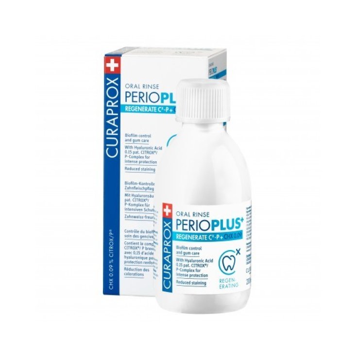 Curaprox PerioPlus Regenerar - Chx 0,09% Colutorio 200ml