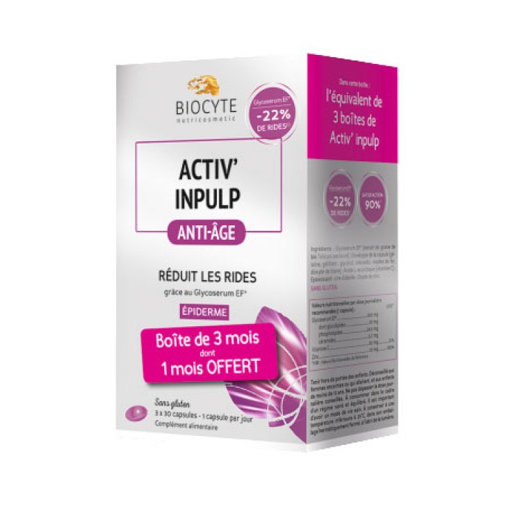 Biocyte Pack Activ' Inpulp 90 Cápsulas