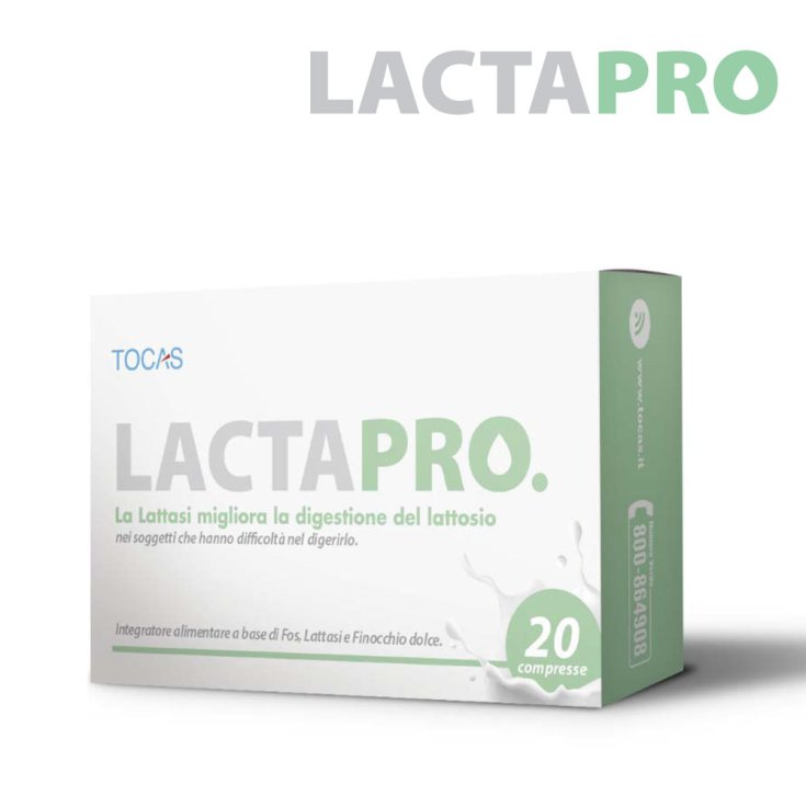 TOCAS Lactapro® Complemento Alimenticio 20 Comprimidos