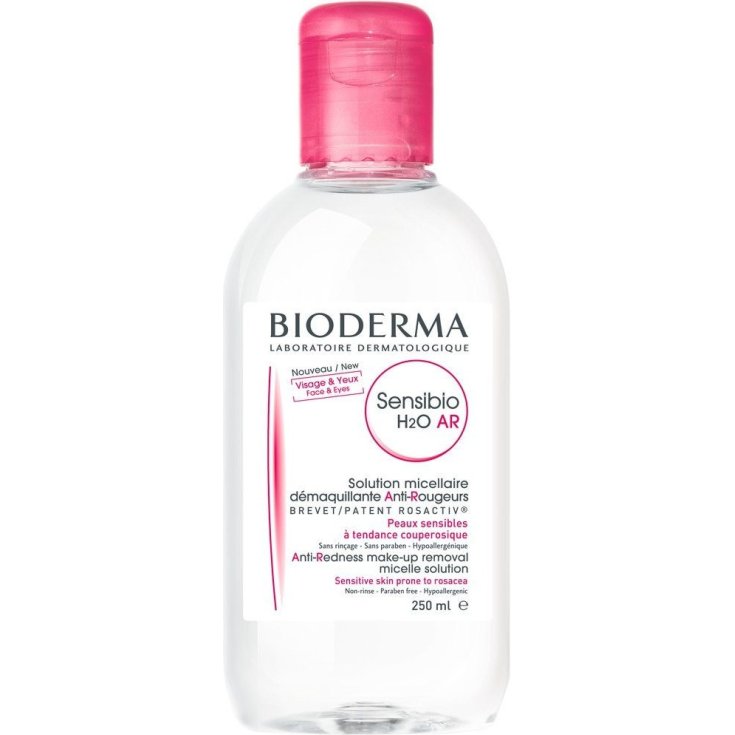 Bioderma Sensibio H2O Ar Solución Micelar Desmaquillante Anti Rojeces 250ml