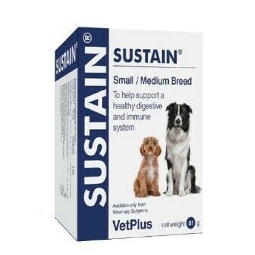 Vetplus Sustain Probiotica Hond | 30 zakjes - Kleine/middelgrote hond | 11003 Vetplus Sustain Probiotica Hond | 30 zakjes - Kleine/middelgrote hond | 11003