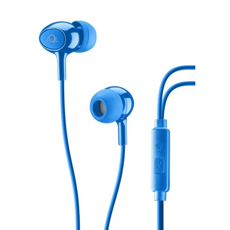 AQL Acoustic Pump Bass In-Ear Cellularline Azul 1 Par