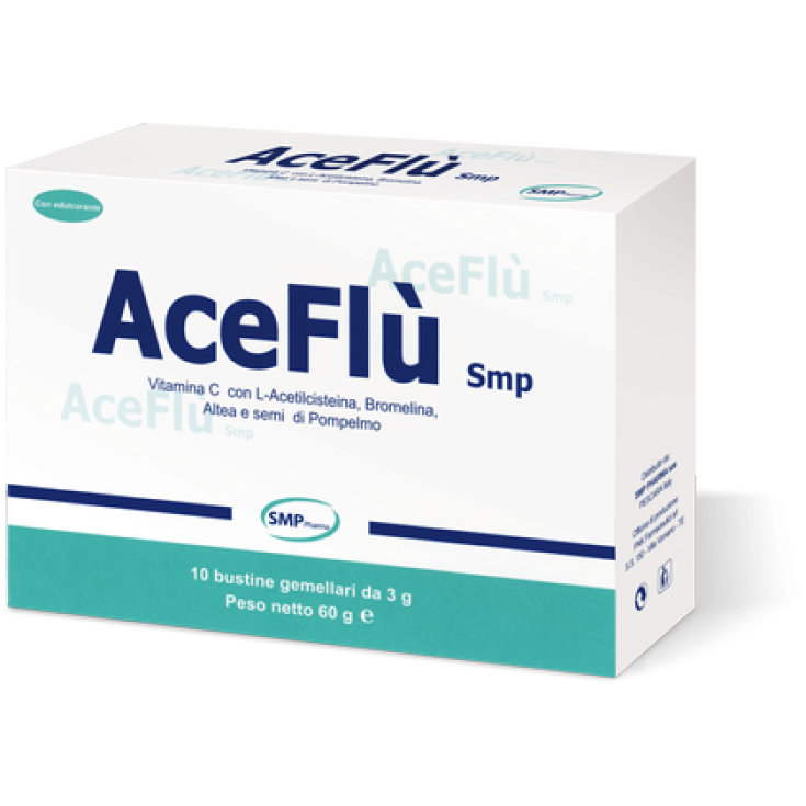 AceFlù SMP Pharma 10 Sobres Dobles