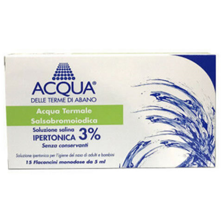 Acqua® Delle Terme Abano Hipertónico 3% Neogen 15 Viales