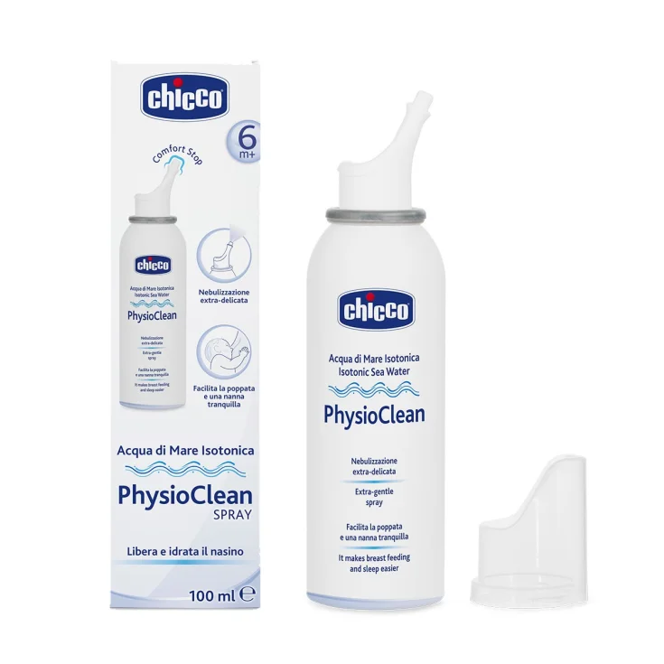 Agua de Mar Isotónica PhysioClean Spray Chicco® 100ml