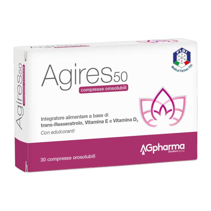 Agires50 AGPharma 30 Comprimidos Orosolubles