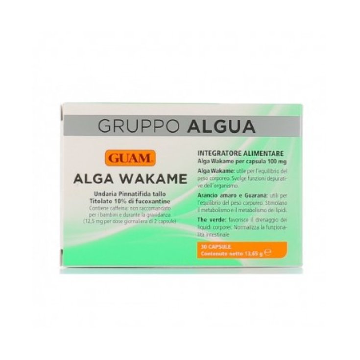 Alga Wakame Grupo Algua Guam 30 Comprimidos