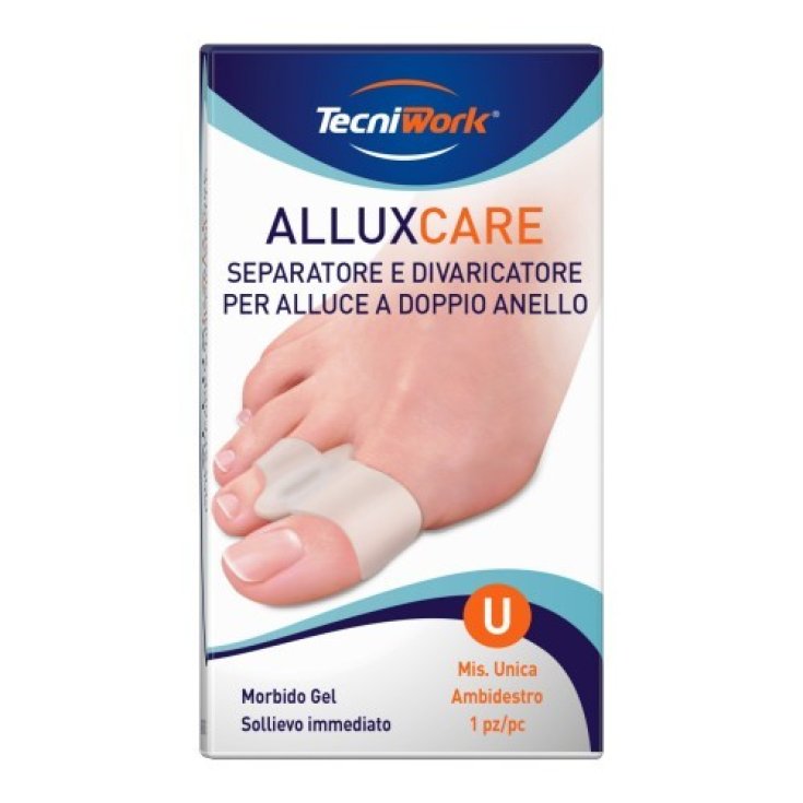 AlluxCare TecniWork® Doble Anillo Hallux Separador Y Retractor 1 Pieza