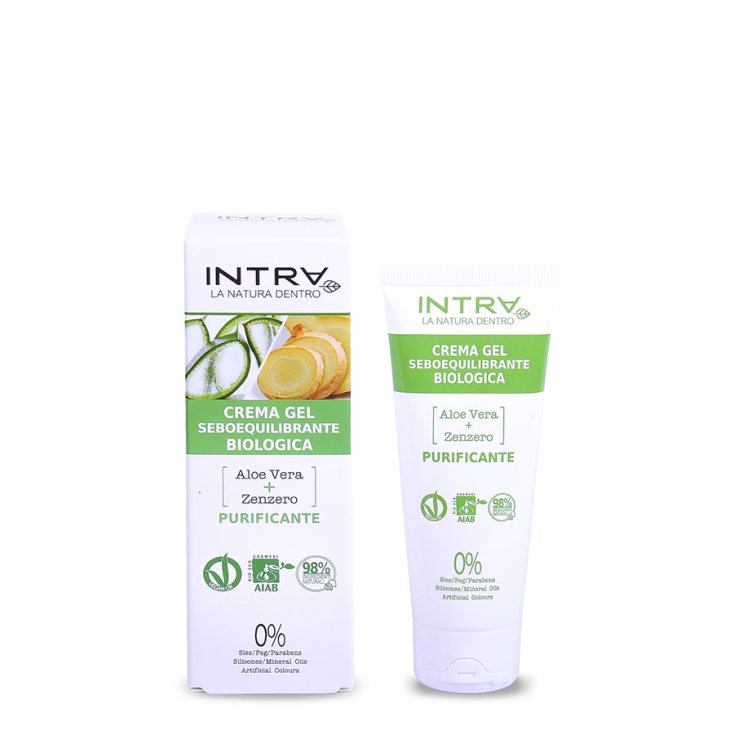 Aloe Vera & Jengibre Sebo Equilibrante Gel Crema Intra 50ml