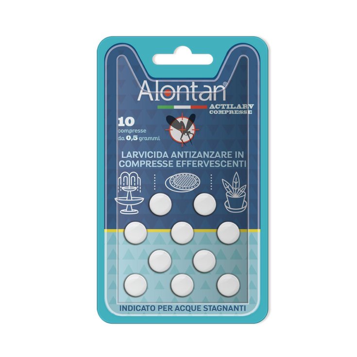 Actilarv Alontan Pietrasanta Pharma 10 comprimidos de 0,5g
