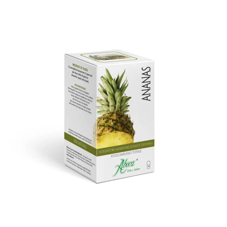 Aboca Total Phytocomplex Piña 50 Cápsulas de 450mg