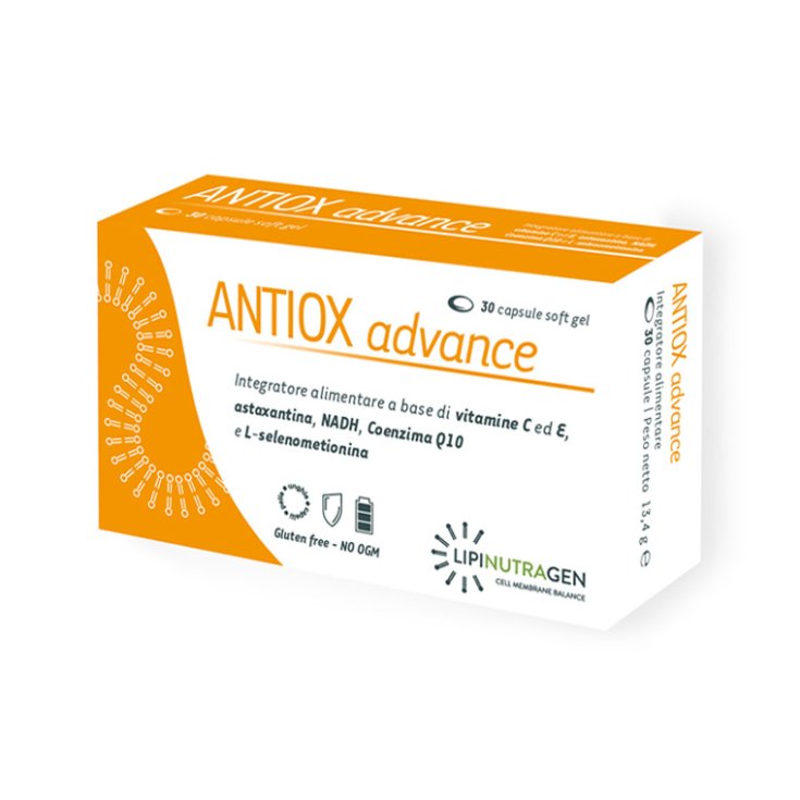 Antiox Advance LipiNutragen 30 Cápsulas Blandas Gel