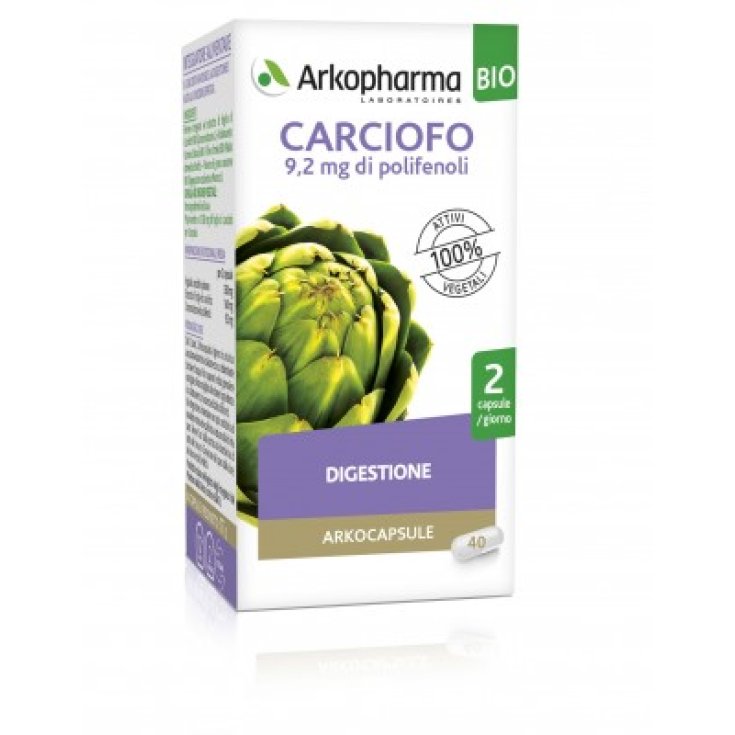 Arkocapsule® Alcachofa Bio Arkopharma 40 Cápsulas