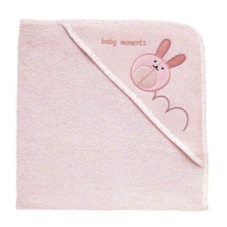 Toalla Bebe Conejito Rosa 0m + Chicco®