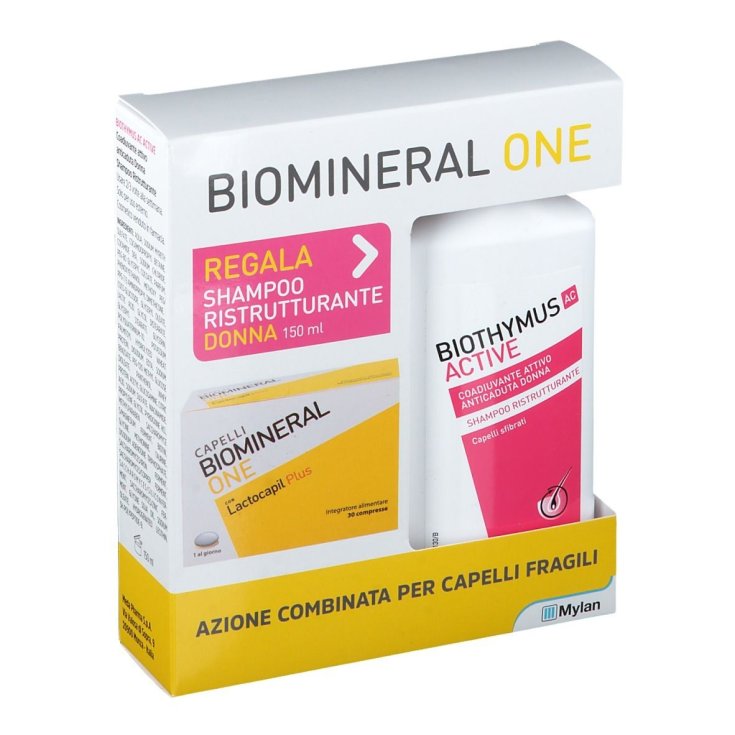 BIOMINERAL ONE Lactopil Plus + Champú Mujer 150ml