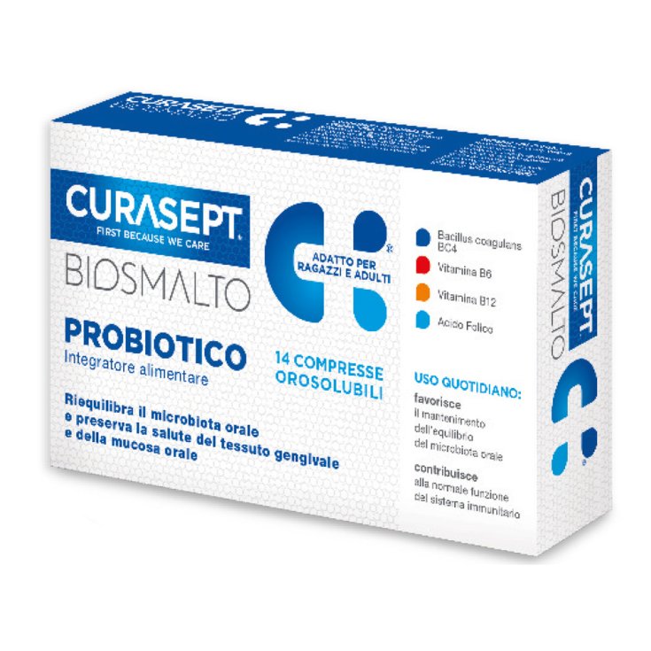 PROBIÓTICO BIOSMALT CURASEPT® 14 Comprimidos