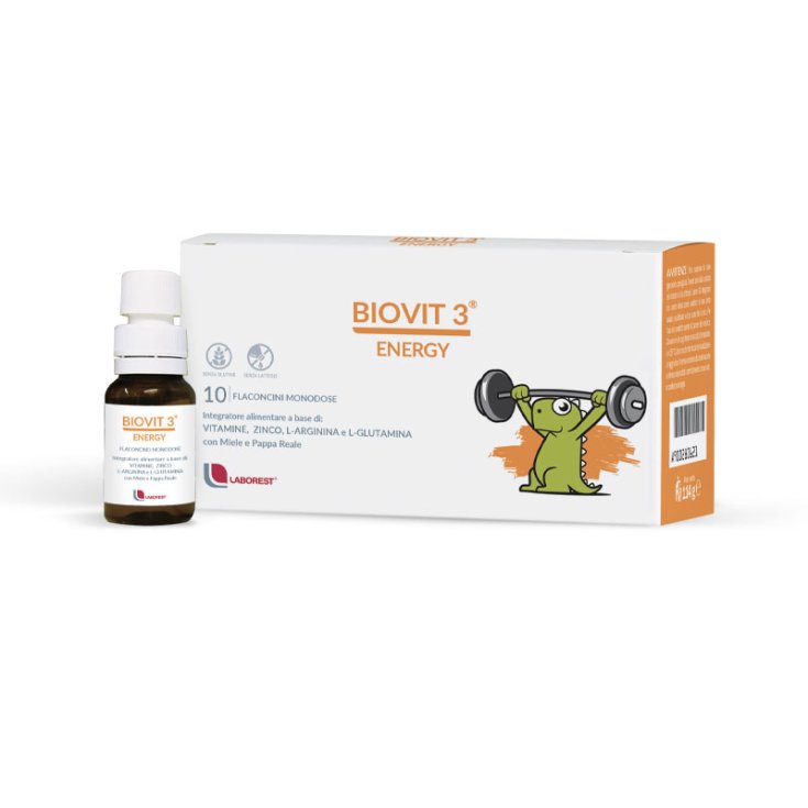 BIOVIT 3® ENERGY LABOREST® 10 Viales Bebibles de 10ml
