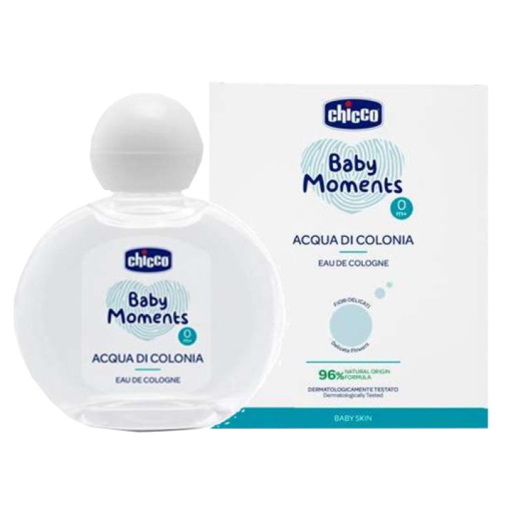 Baby Moments Chicco Eau de Cologne 100ml - Farmacia Loreto