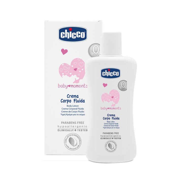 Baby Moments Chicco® Crema Corporal Fluida 200ml