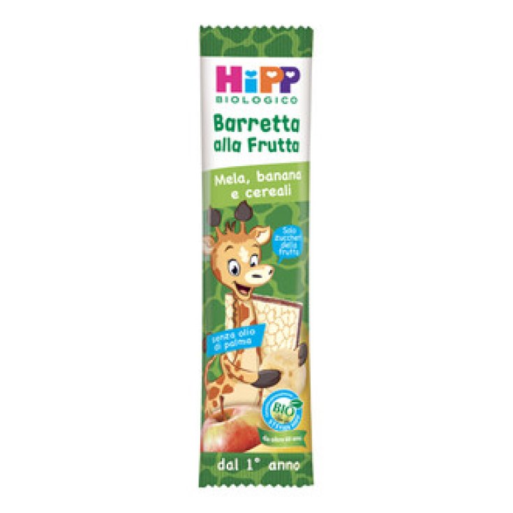 HiPP Barrita De Frutas Orgánicas Manzana Plátano Y Cereales 20g