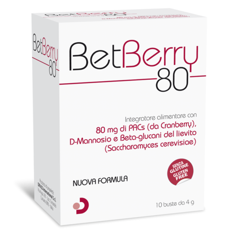 Betberry 80 Difass 10 Sobres De 4g