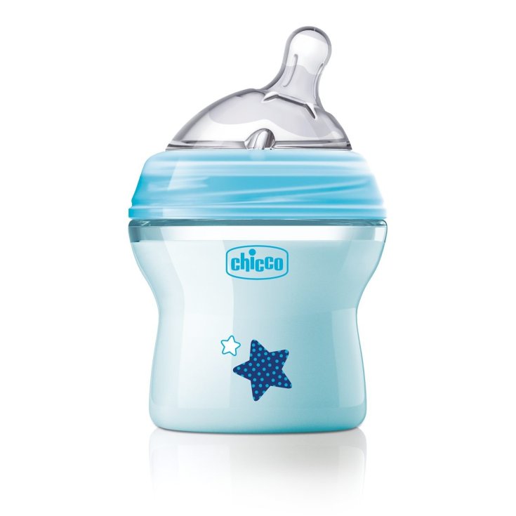 Chicco Biberón Naturalfeeling Azul Biberón Flujo Normal 150ml 0m