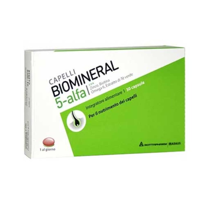 Biomineral 5-Alfa Madaus 30 Cápsulas