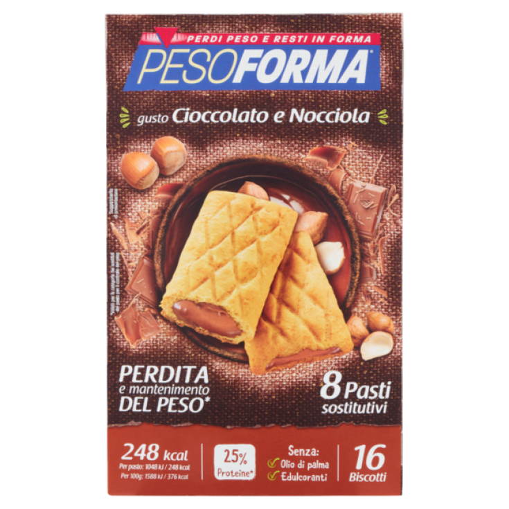 Pesoforma® Galleta Chocolate Y Avellana 16x33g