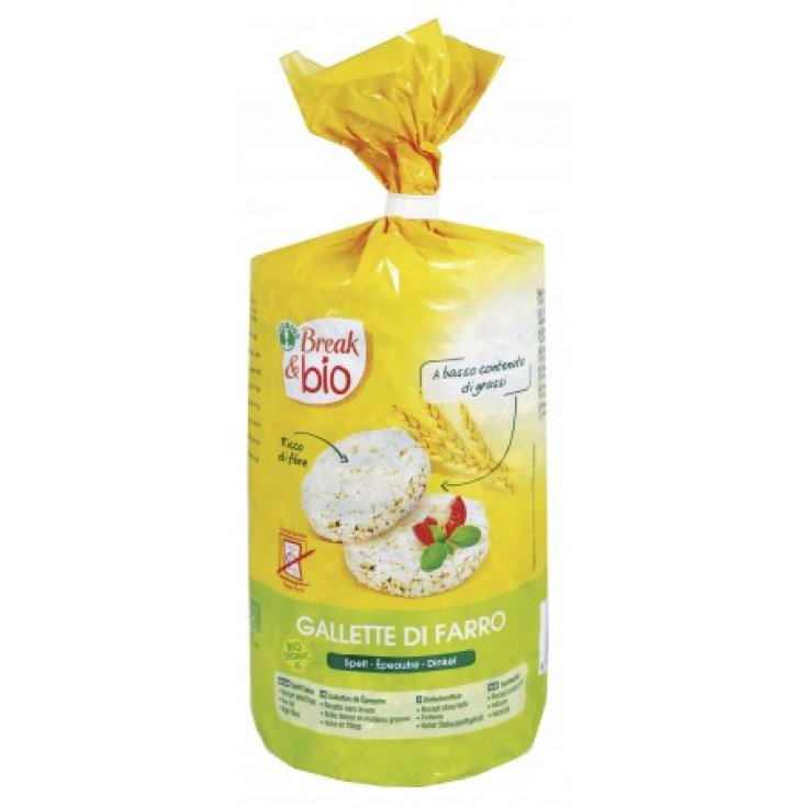 Break & Bio Tortas De Espelta Con Sal De Probios 100g