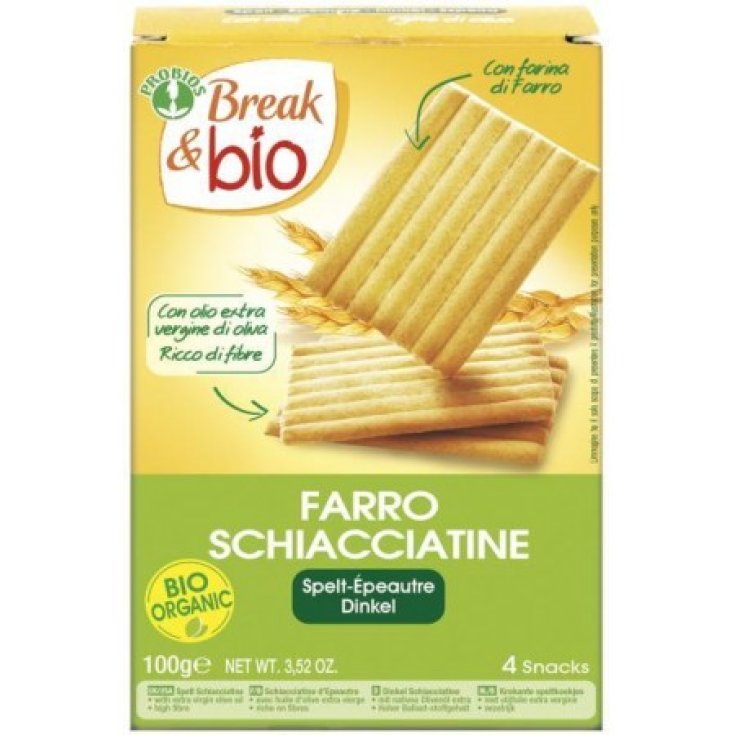 Break & Bio Espelta Schiacciatina Probios 100g