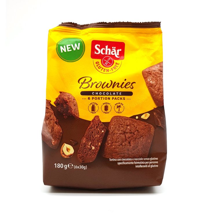 Schär Chocolate Brownies 6x30g