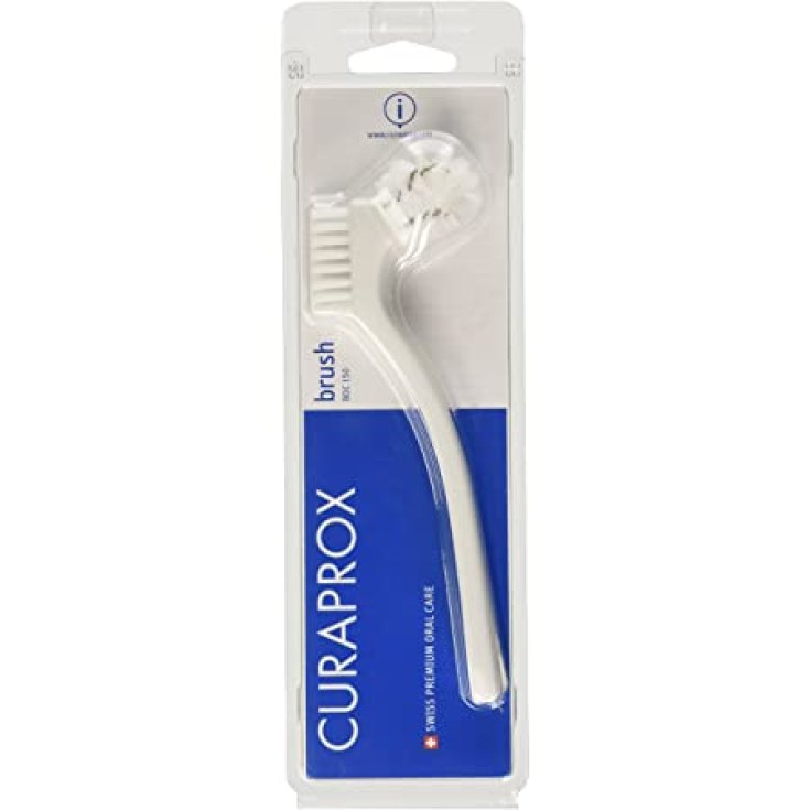 CURAPROX BDC 150 Cepillo para dentaduras blancas 1 pieza