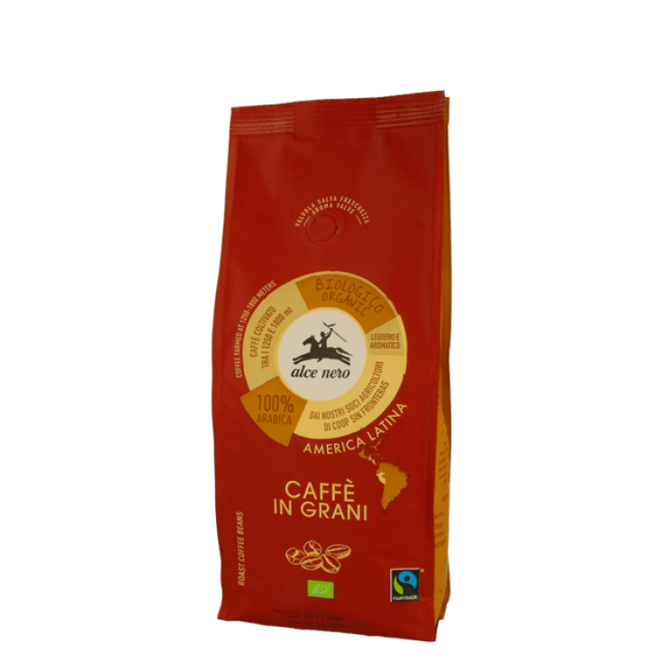 Café 100% Arábica En Granos Alce Nero Orgánico 500g