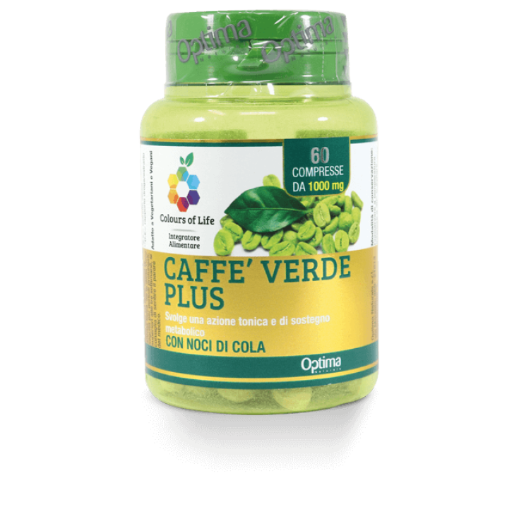 Café Verde Plus Colors Of Life® Optima Naturals 60 Comprimidos