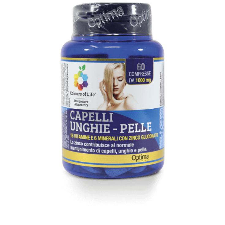 Cabello-Uñas-Piel Colors Of Life® Optima Naturals 60 Comprimidos