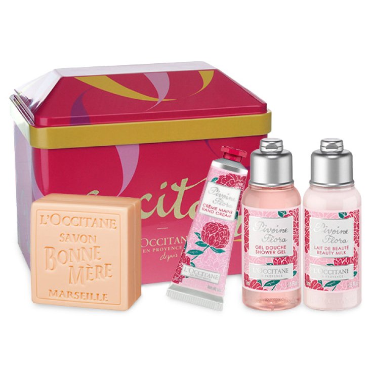 Pivoine L'Occitane Tratamiento Corporal Caja 4 Piezas