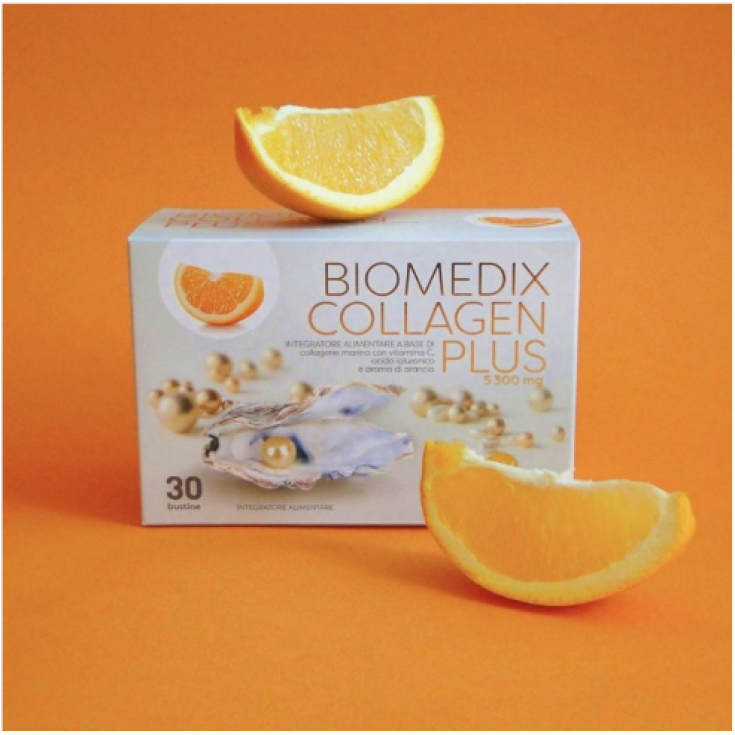 Colageno Plus Naranja Biomedix 30 Sobres