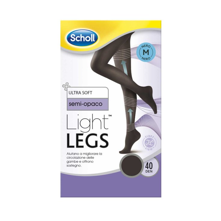 Medias Piernas Ligeras 40 Denari Scholl Negro M