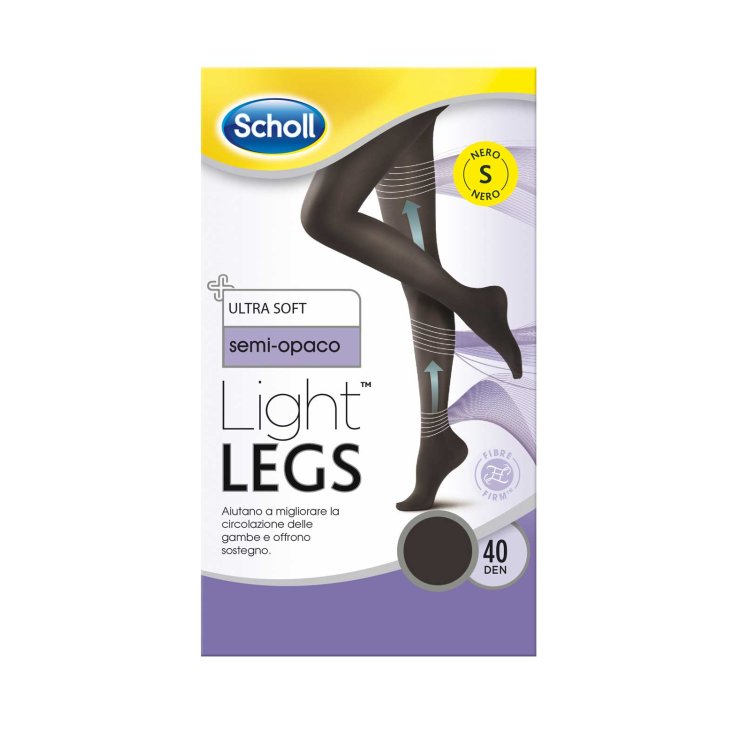 Medias Piernas Ligeras 40 Denari Scholl Negro S