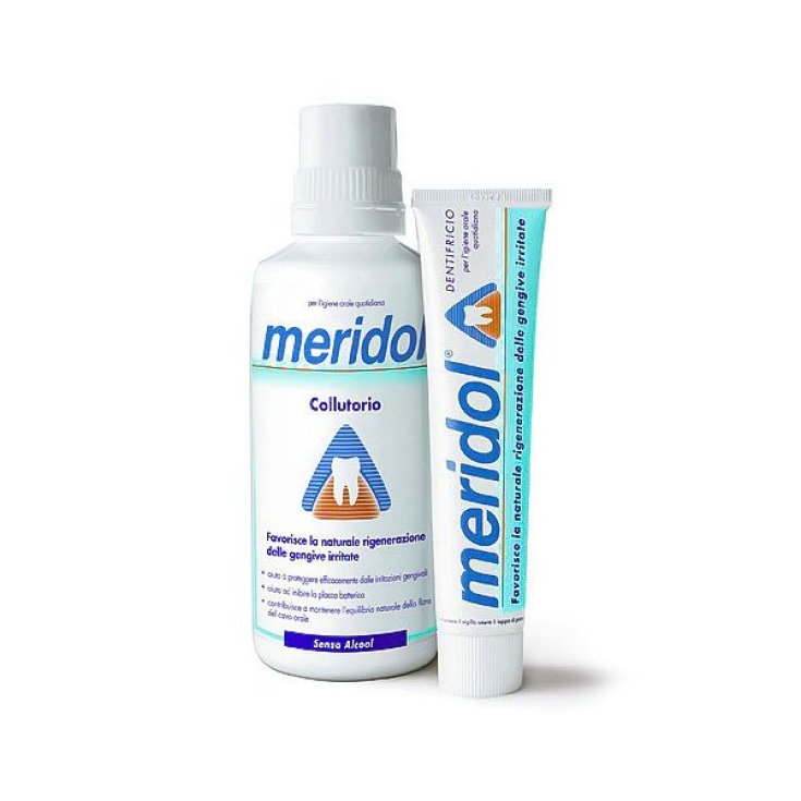 Meridol® Colutorio + Pasta de dientes