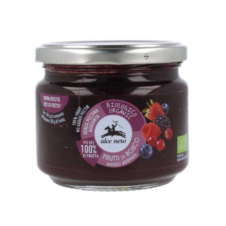 Compota de Frutos Rojos Mixtos Alce Nero 270g