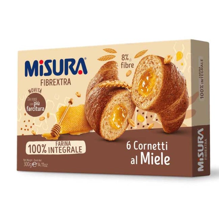 Cornetti Fibra Extra Con Miel Misura® 300g