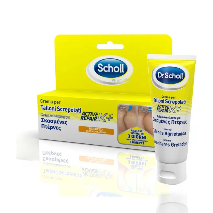Active Repair K+ Scholl Crema Talones Agrietados 60ml