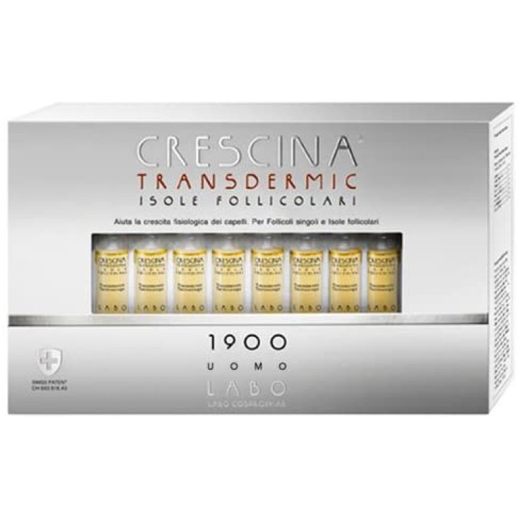 Crescina® Transdermic Follicle Islands 1900 Man Labo 40 Viales