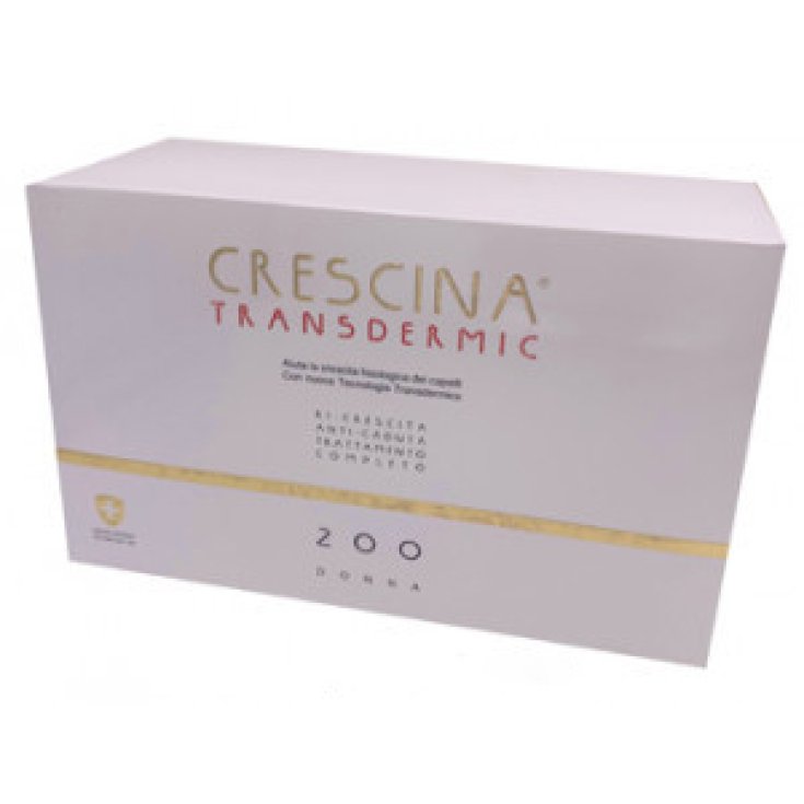 Crescina® Transdermic Tratamiento Completo 200 Mujer Labo 2x20 Ampollas