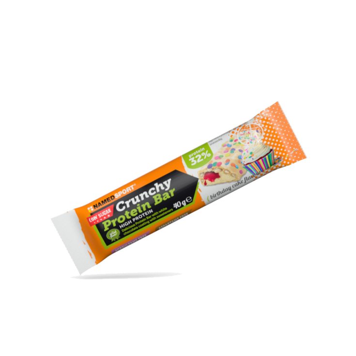 Tarta de Cumpleaños Crujiente ProteinBar NamedSport® 40g