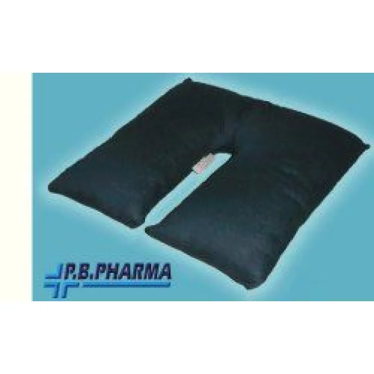 Almohada de fibra de silicona con orificio central