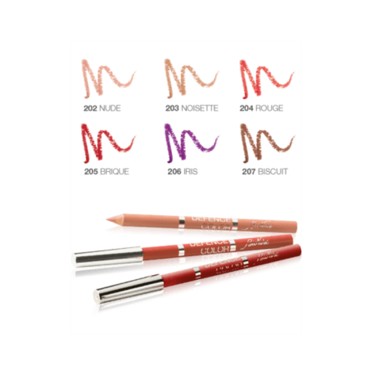 Defense Color Lip Design 206 Iris BioNike Lip Pencil 1 Pieza